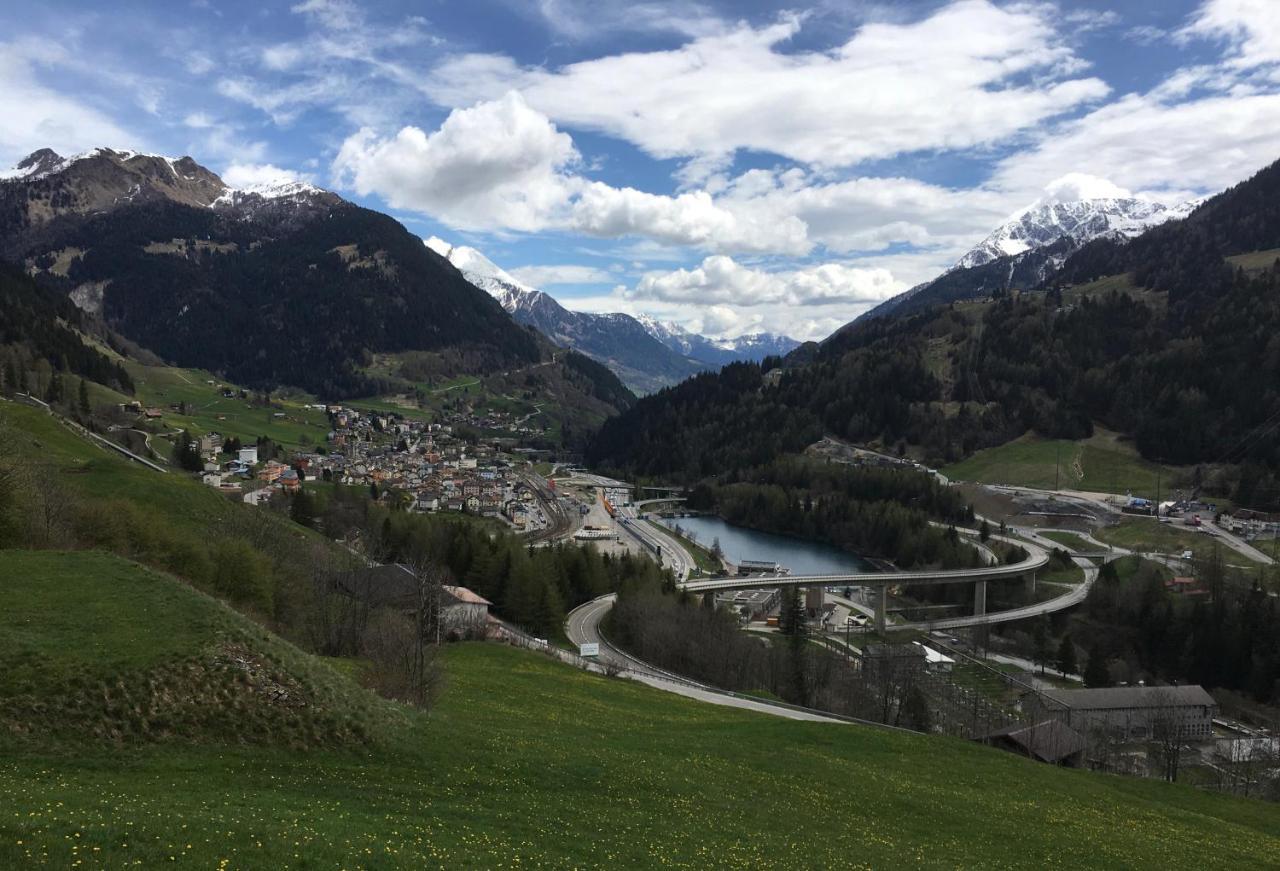 B&B Gottardo Airolo Kültér fotó
